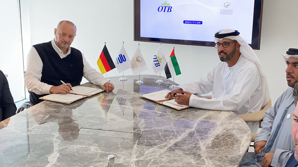 Zayed Higher Organisation, Bauerfeind ME sign JVC 