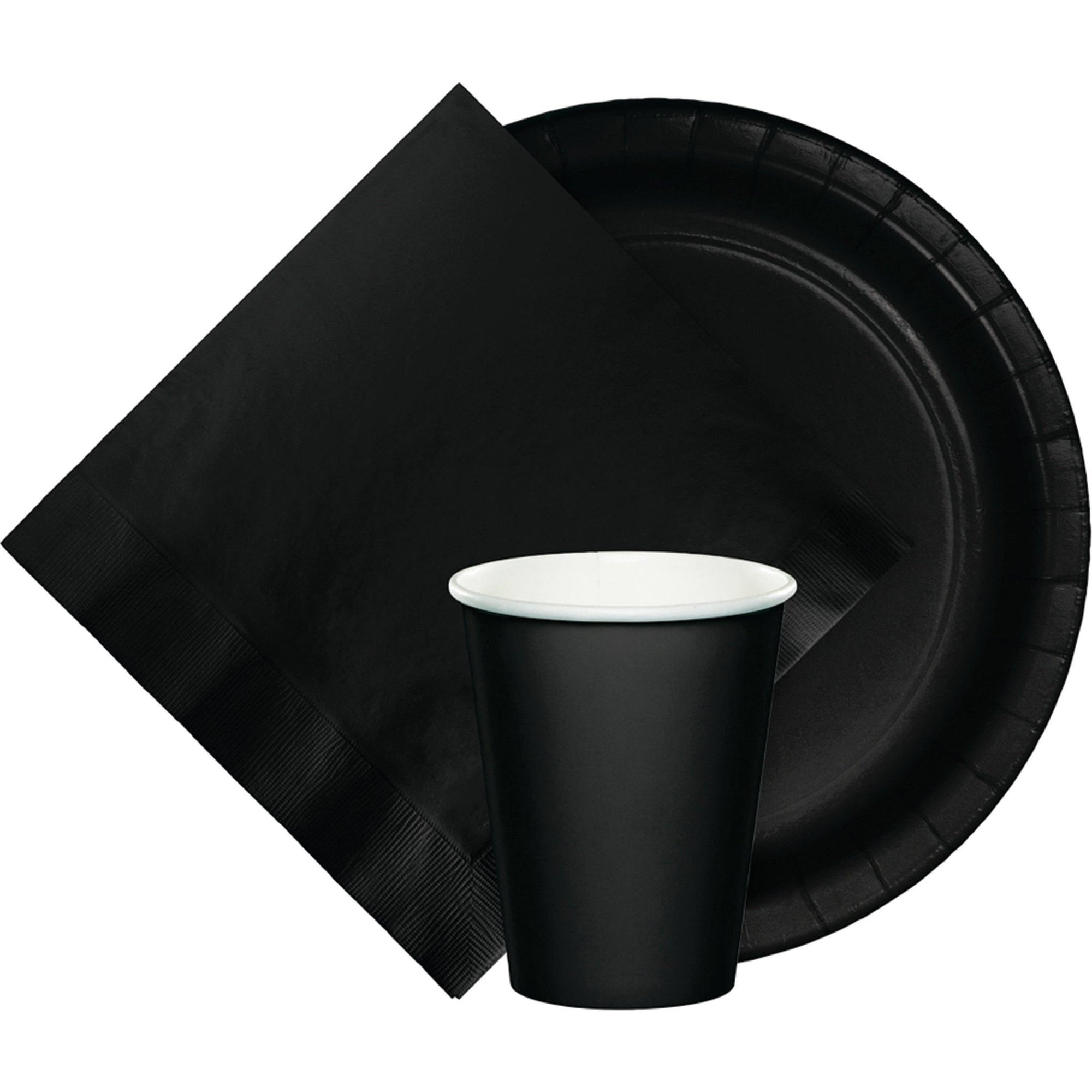 Black Paper Coffee Cups, 9 oz. - 240/Case