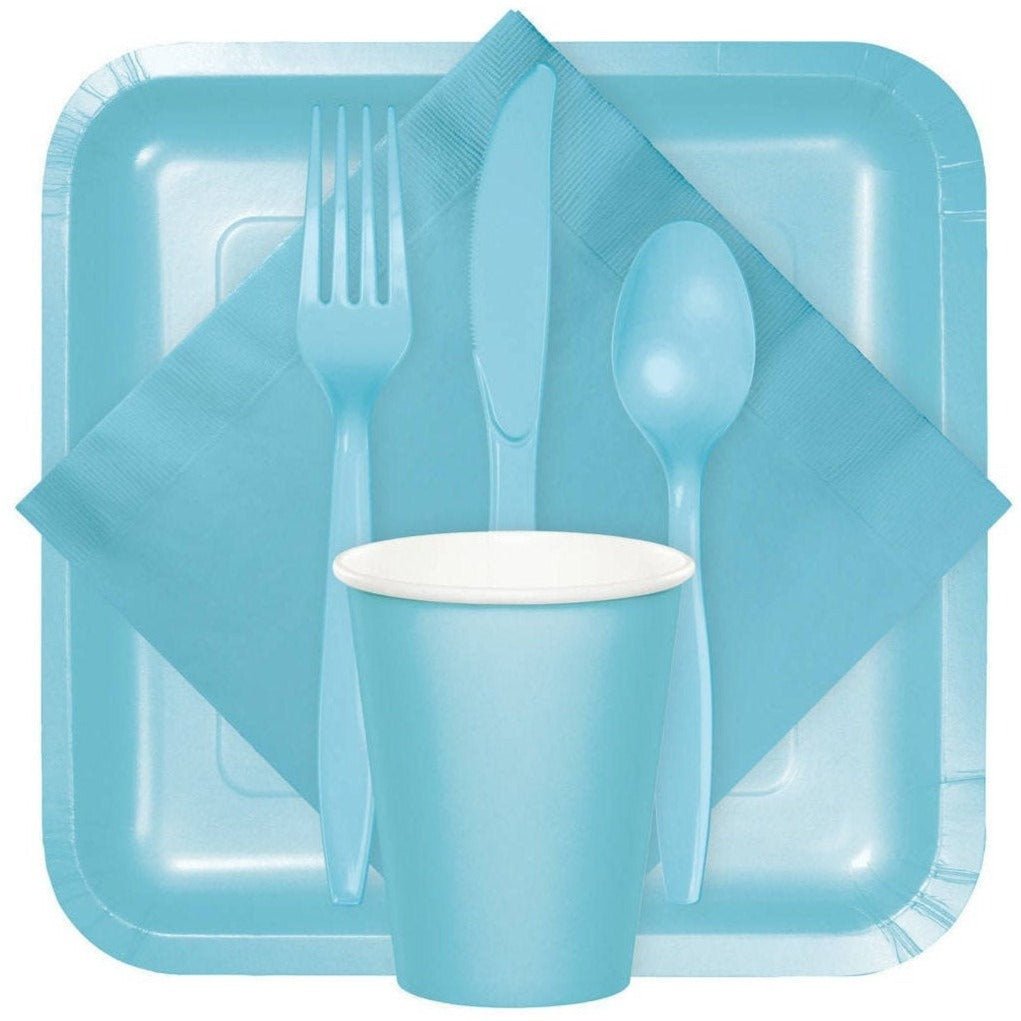 Complete Home Heavy Duty Party Cups 9 oz Blue