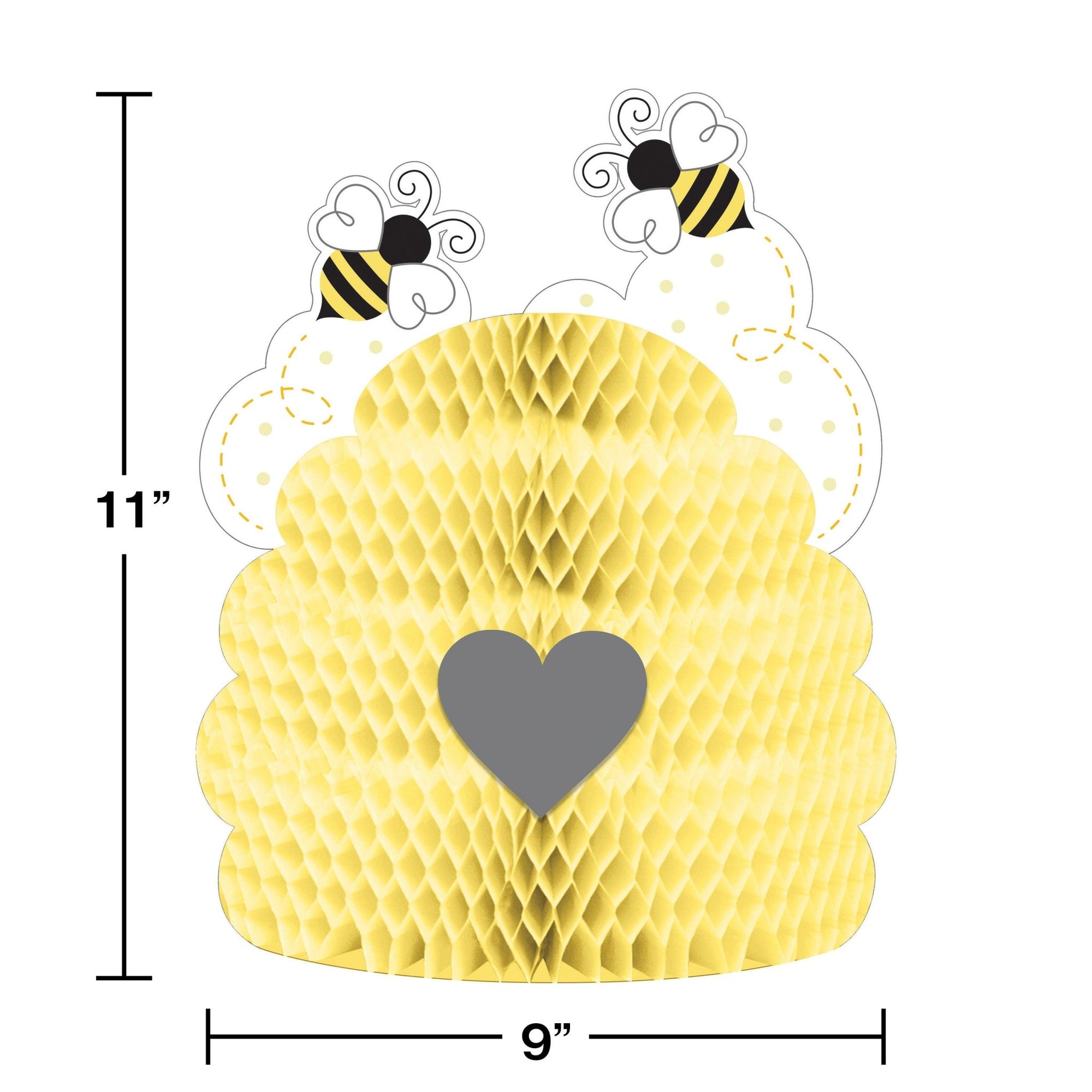 36 PCS Bumble Bee Cupcake Toppers Glitter Heart Honeycomb Bee Cupcake Picks  BaBy Shower Cake Decorations for Bee Theme Baby Shower Kids Birthday Party