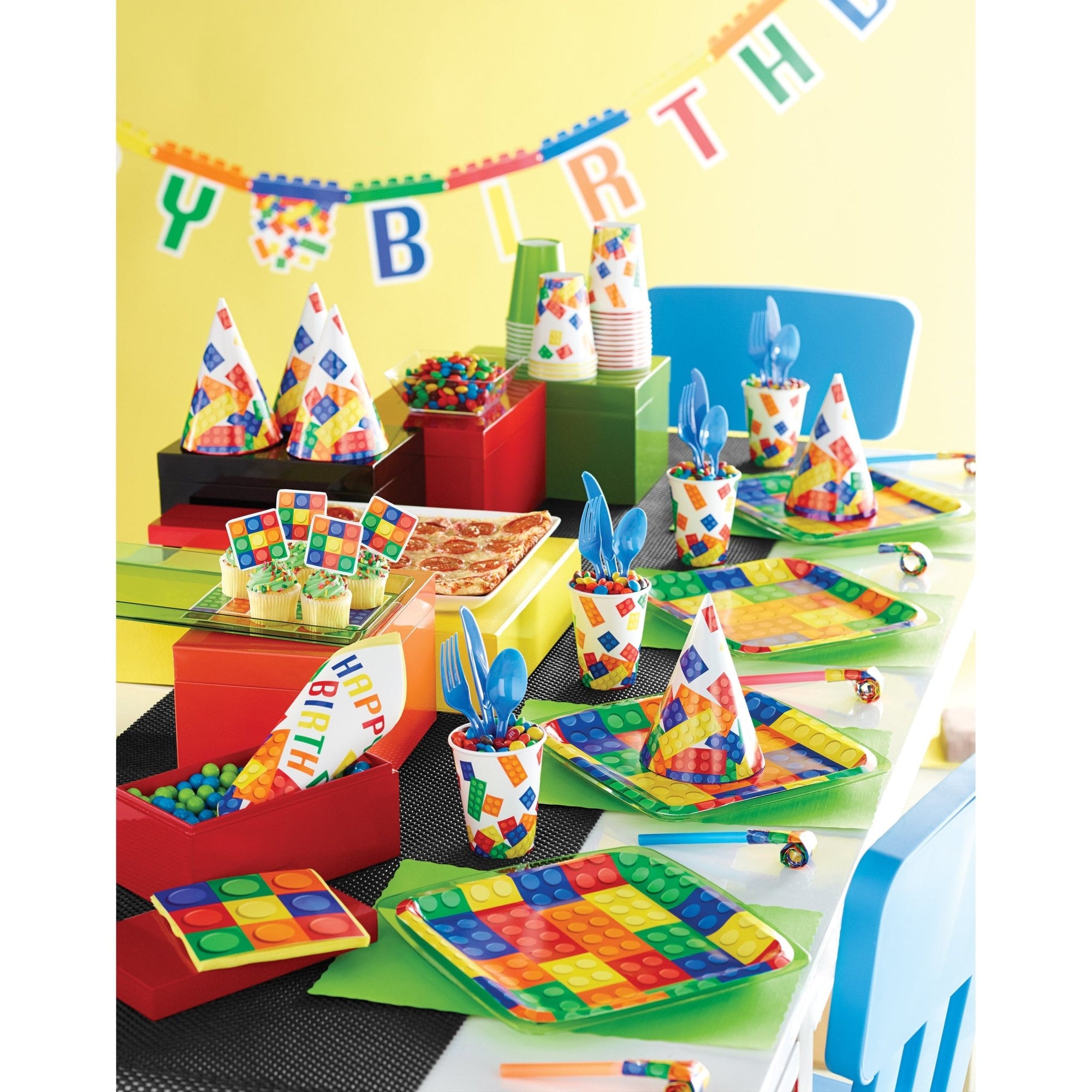 Construction Zone Gift Wrap - Stesha Party - 1st birthday boy, birthday  boy, Boy Baby Shower