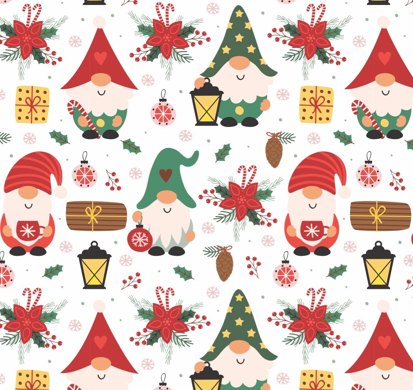 Gnome Wrapping Paper - Stesha Party - 1st birthday boy, 1st