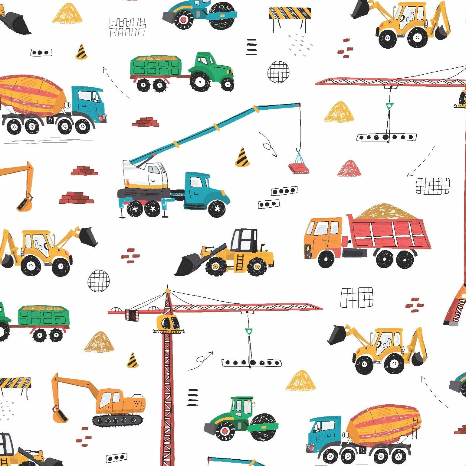 Excavator Christmas Wrapping Paper, Excavator Gift Wrap, Construction –  CountryRebelThreads