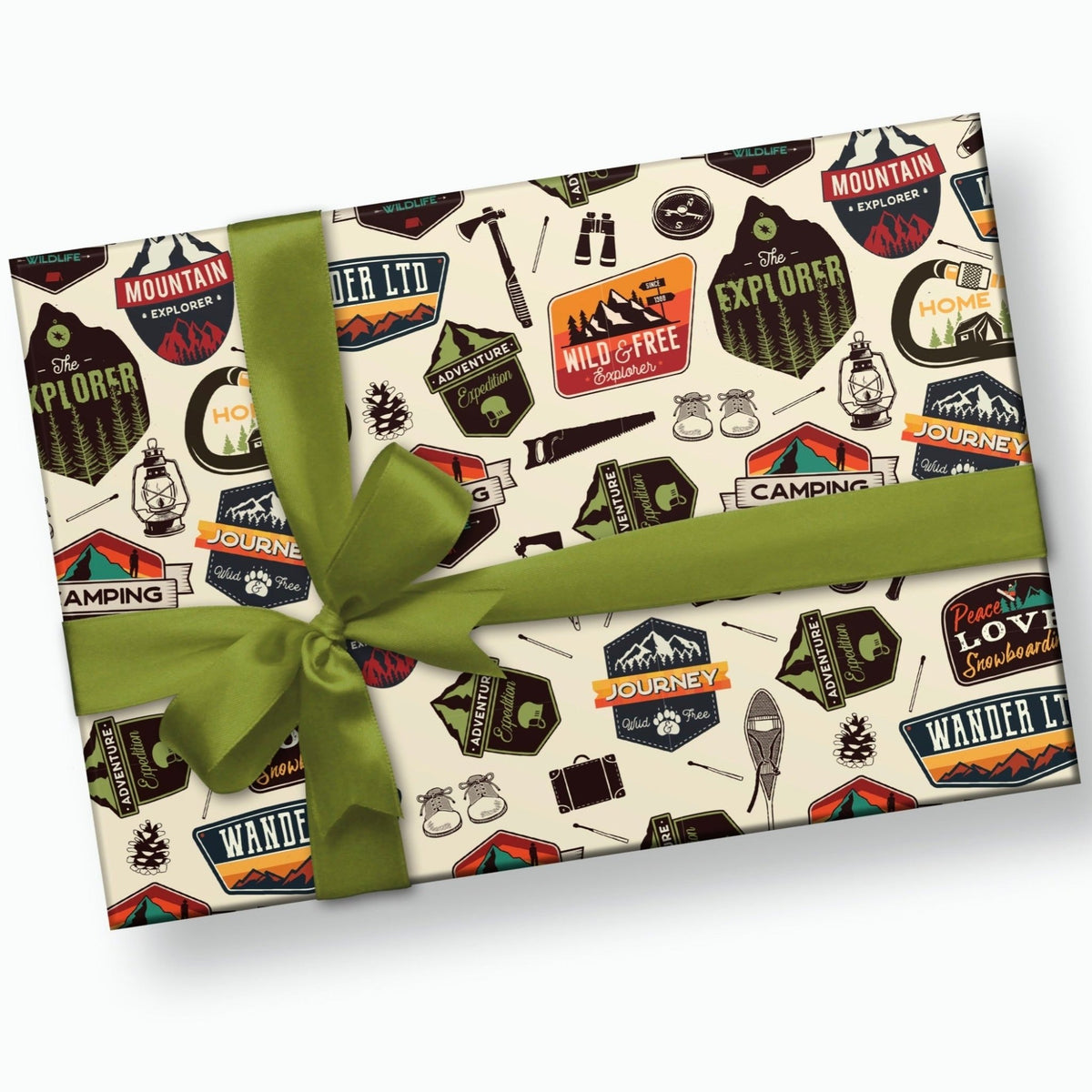 Stesha Party Western Wrapping Paper Rodeo Gift Wrap - Folded Flat 30 x 20  Inch (3 Sheets)