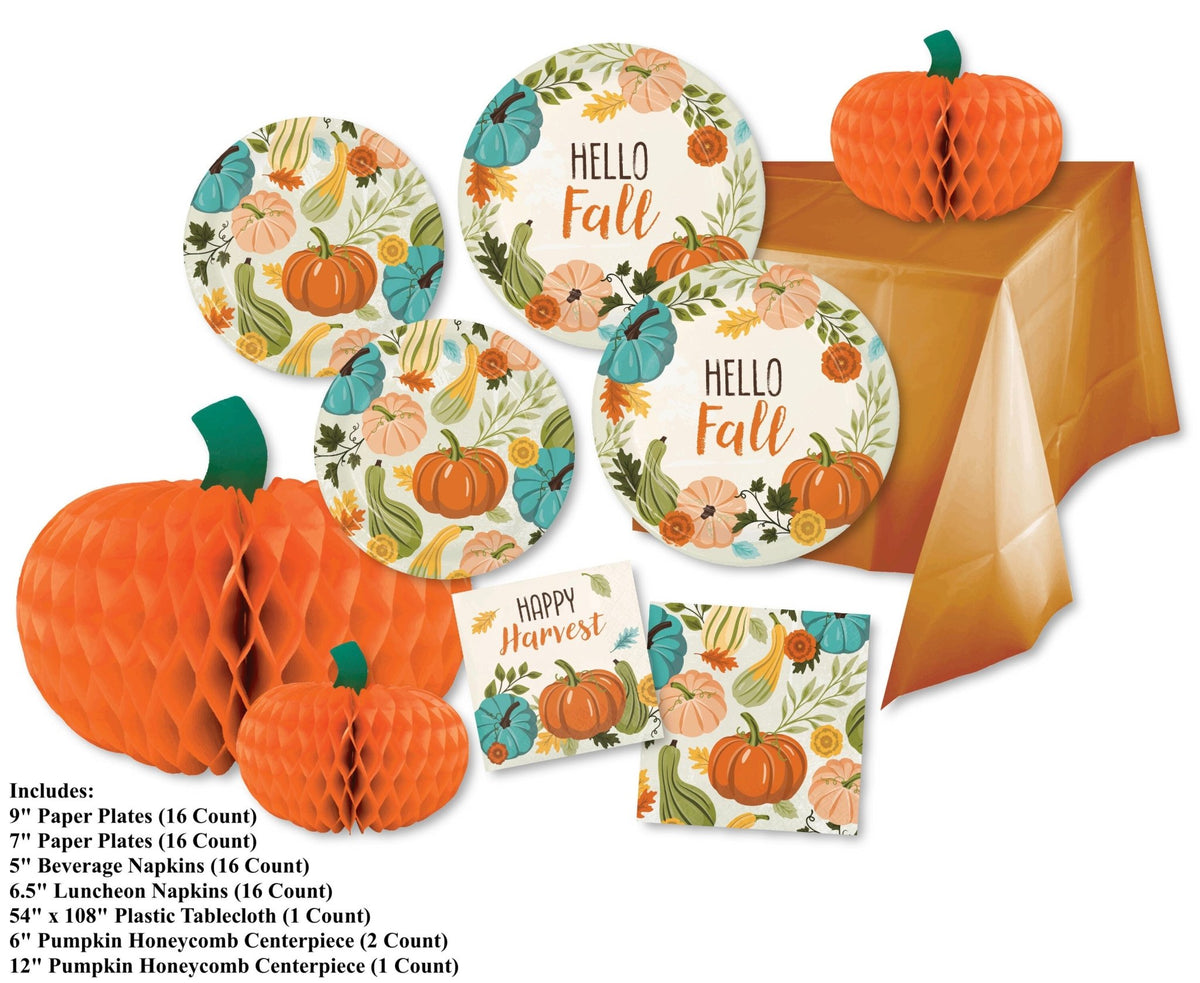 Fall Pumpkin Gift Wrap - Stesha Party - birthday, Boy Baby Shower, Girl Baby  Shower