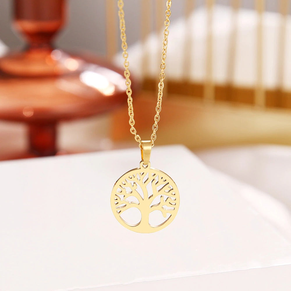 Celtic Tree of Life Pendant - Gold | Silver | Rose Gold