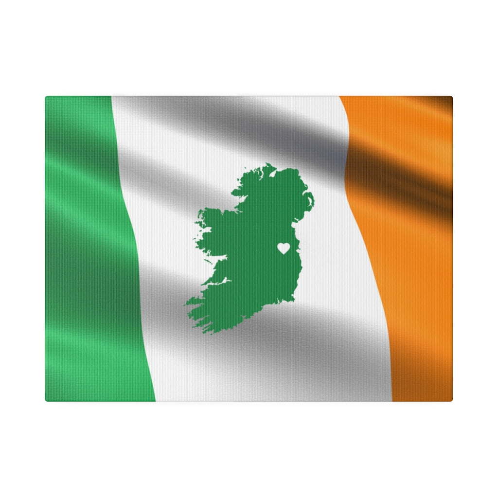 Customised Ireland Flag and Country Wall Canvas