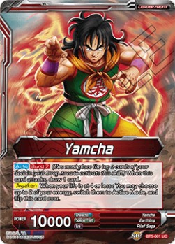 DBS Miraculous Revival BT5-001 Yamcha / Yamcha, the Hungry Wolf (Leader)