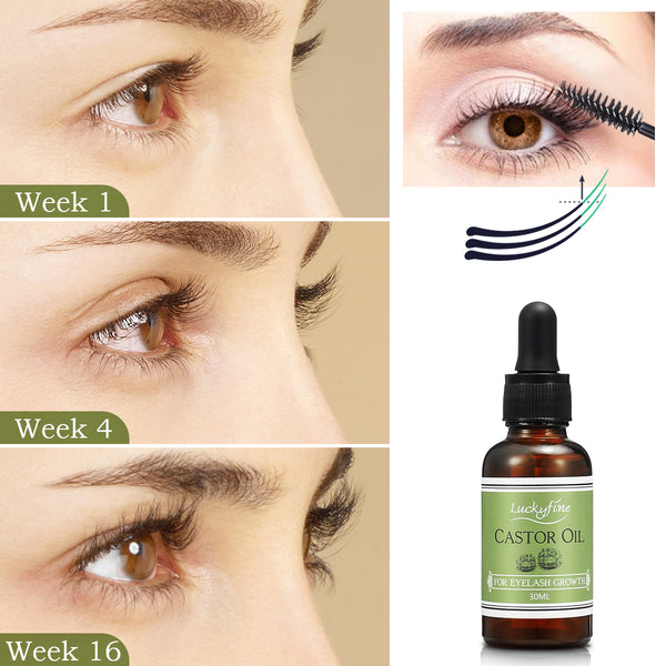 Luckyfine 100 Pure And Natural Eyelash Serum Eyebrows