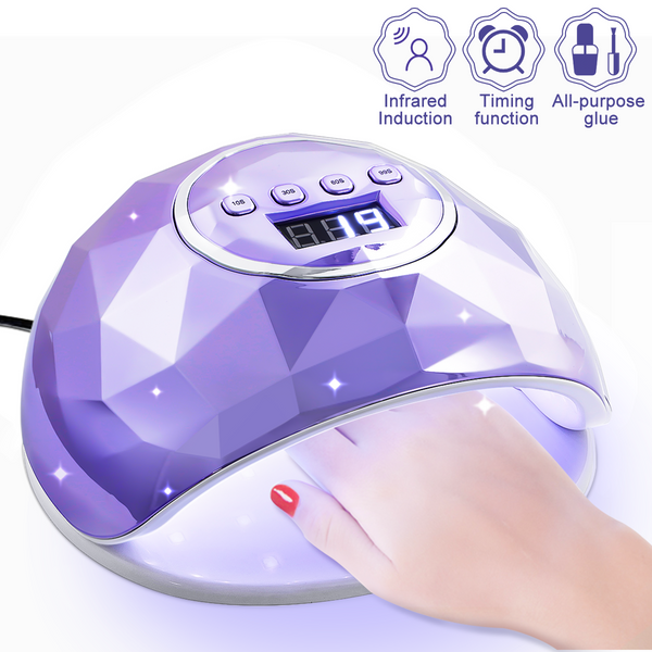 86W UV LED Nail Dryer with 4 Timer Setting,  Automatic Sensor & Over-Temperature Protection