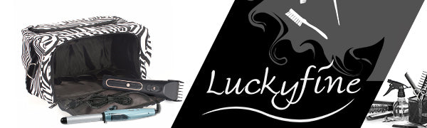 Luckyfine Professional Salon Hair Tools Hairdressing Bag