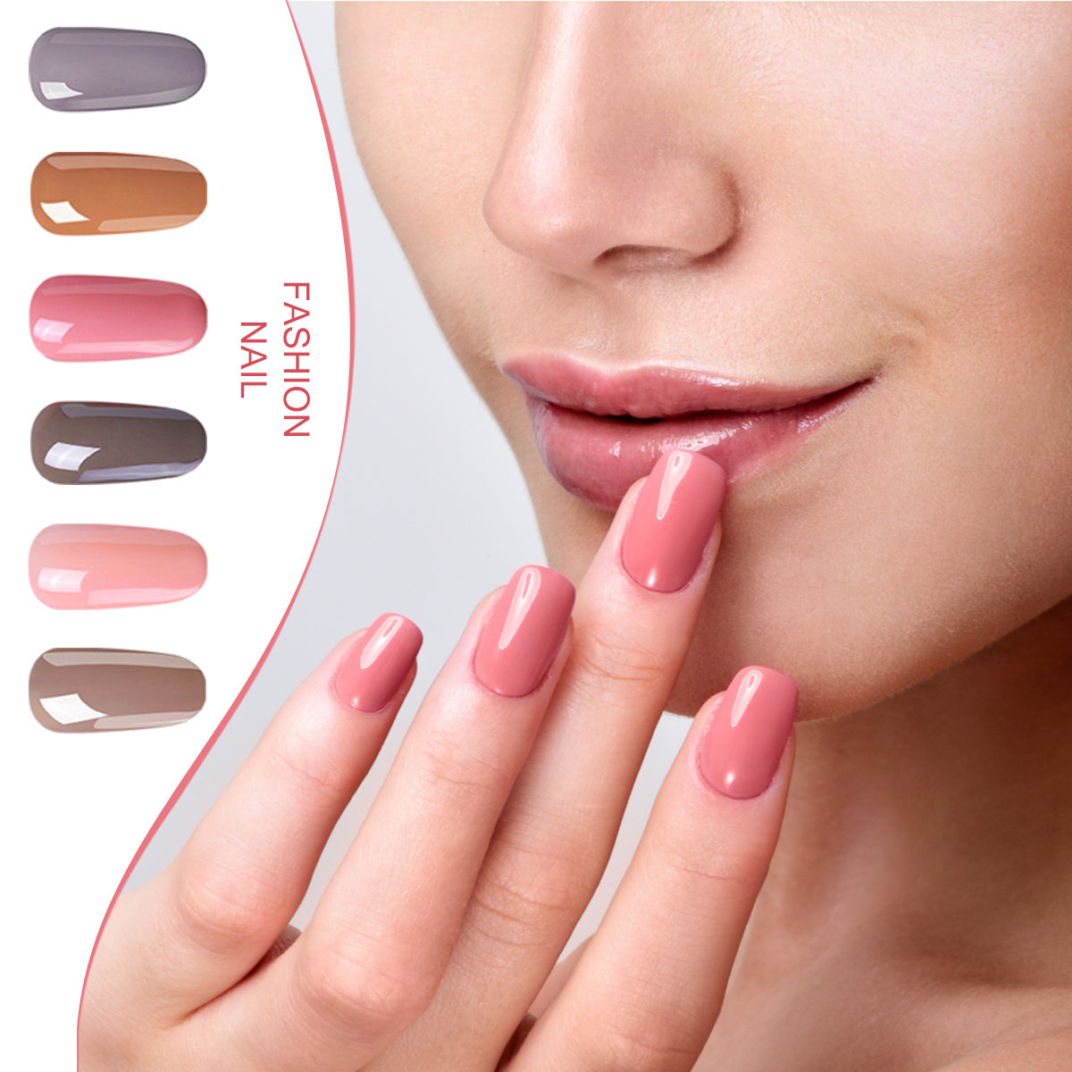 8Pcs Gel Nail Polish Set