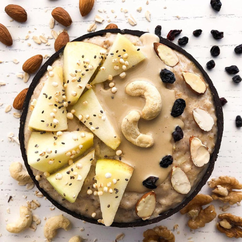 APPLE CRUMBLE SMOOTHIE BOWL