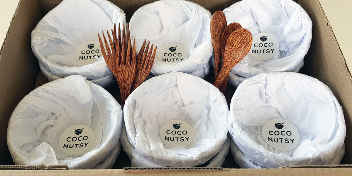 Coconut Bowls as Gifts