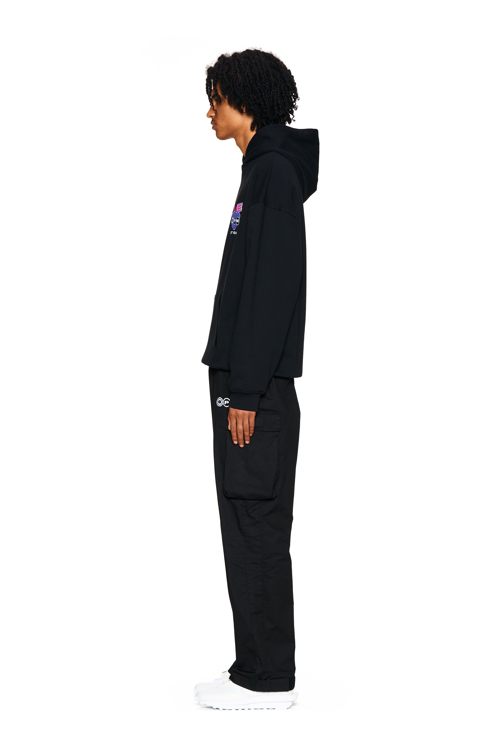 CARGO PANTS BLACK – 6PM