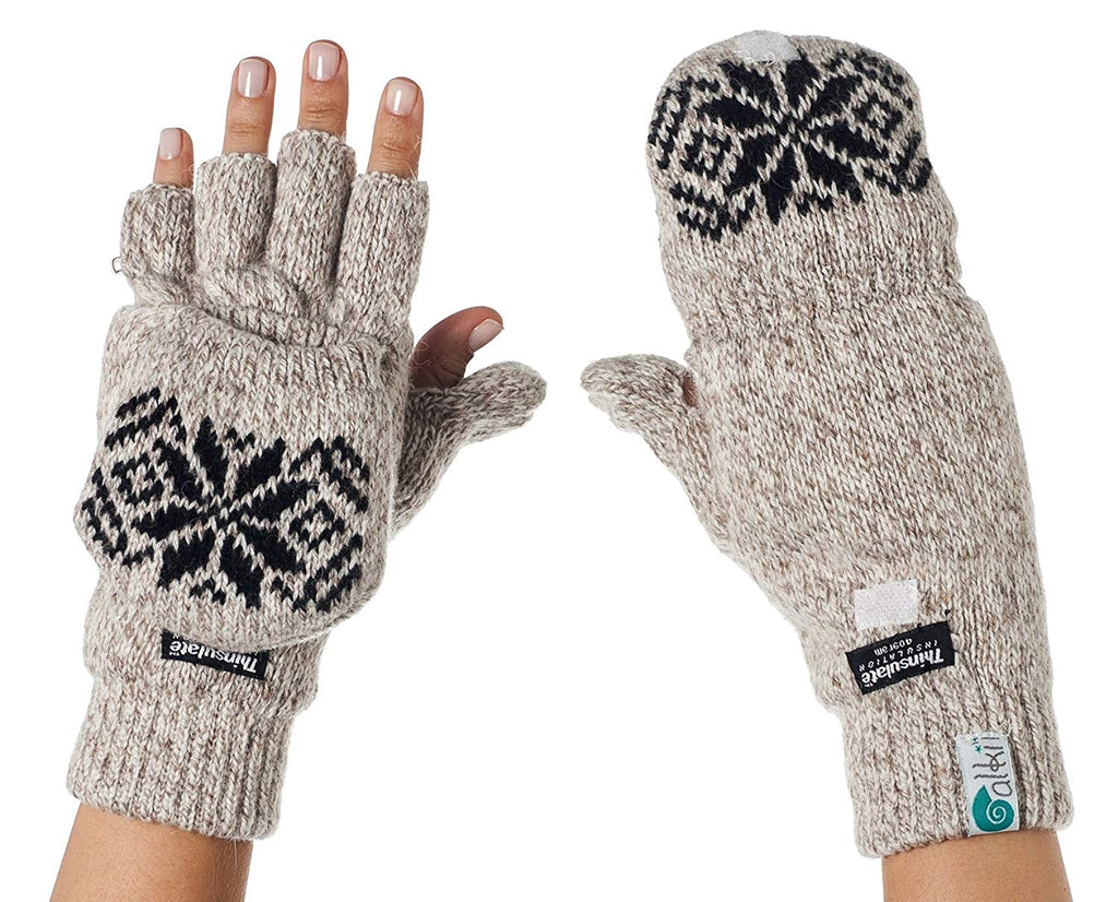 thinsulate fingerless gloves