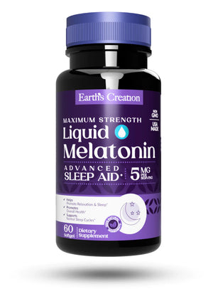 ECUSA Liquid Melatonin Advanced Sleep Aid 5 mg - BenfoComplete