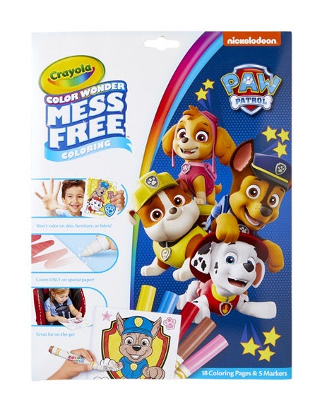 crayola giant coloring pages nickelodeon paw patrol mighty pups