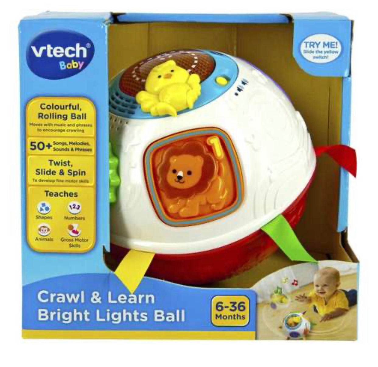 vtech move and crawl baby ball