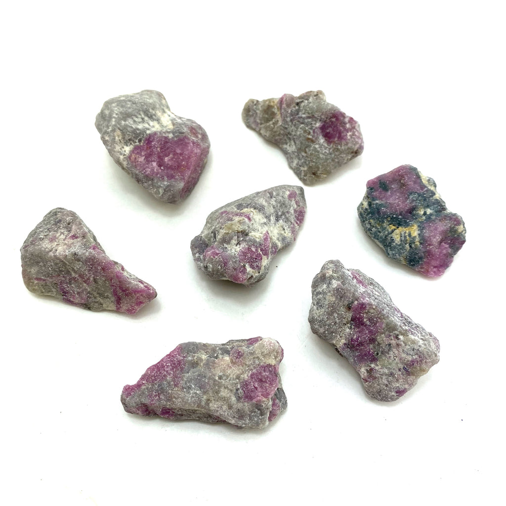læbe Link affald Raw Ruby in Feldspar, Natural Ruby Feldspar, Rough Ruby in Feldspar, T –  Moon Mountain Gems