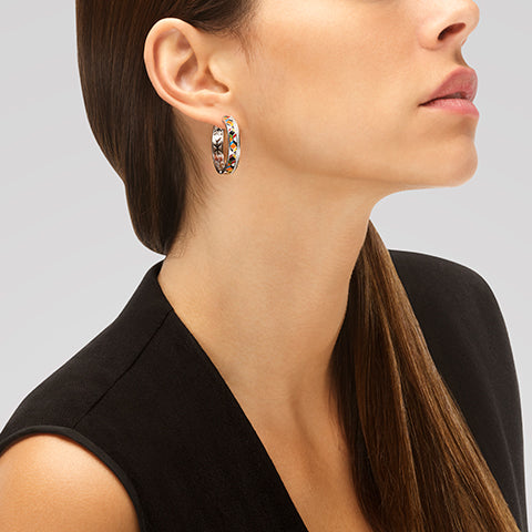 Boucles d'oreilles créoles pour femme tendance