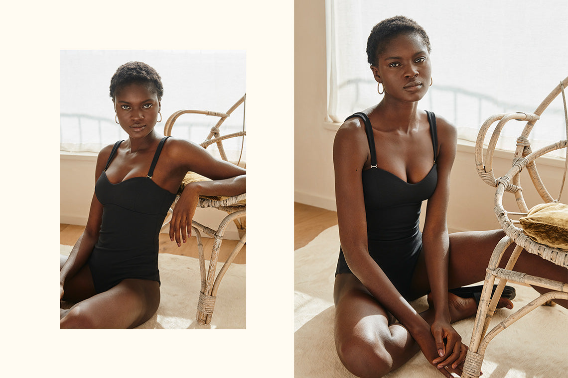 THE LAURA SWIMSUIT IN BLACK