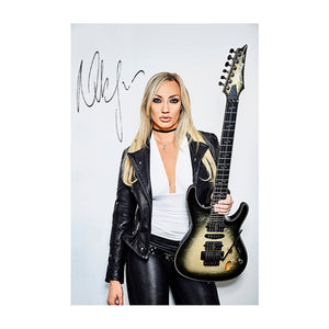 8x10" Signed Print - Guitar World Cover Shoot