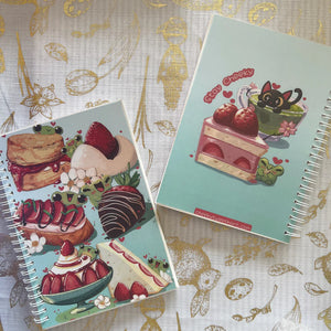 Strawberry Ribbert Frog Reusable Sticker Book - BizBaz Club