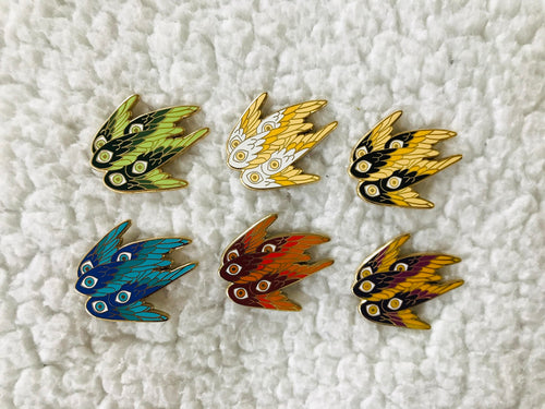 Angelic Visions Pin Set, Biblically Accurate Angel Pins