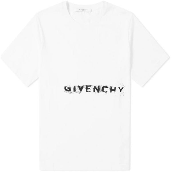 givenchy faded logo t shirt