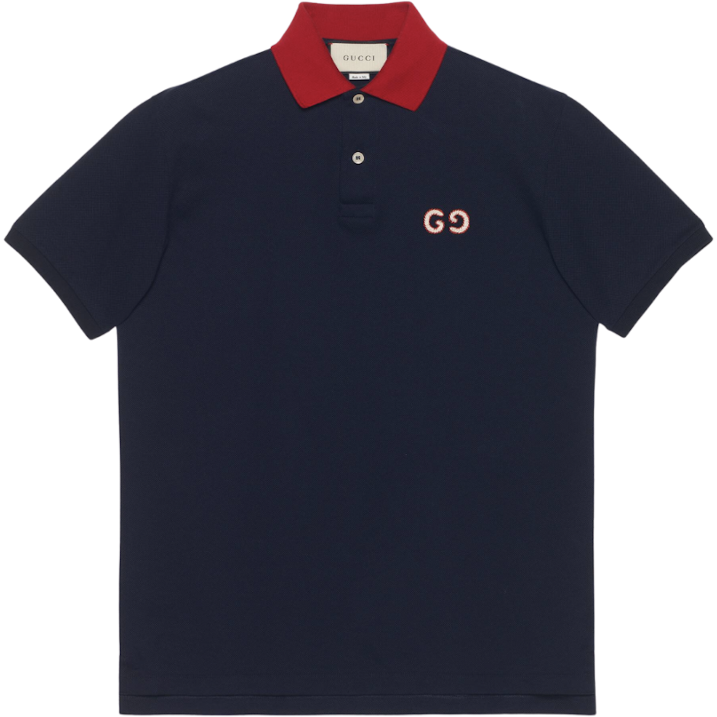 GUCCI POLO WITH GG EMBROIDERY – New York Closet NYC