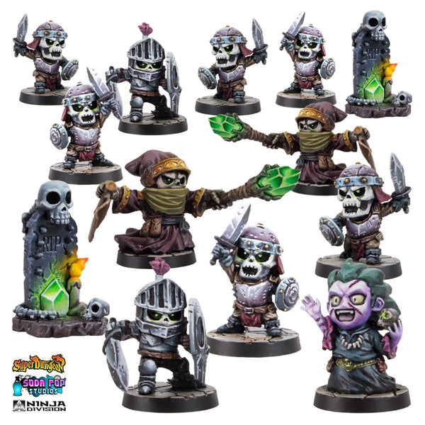 Super Dungeon Shallow Grave - Miniatures Only Set