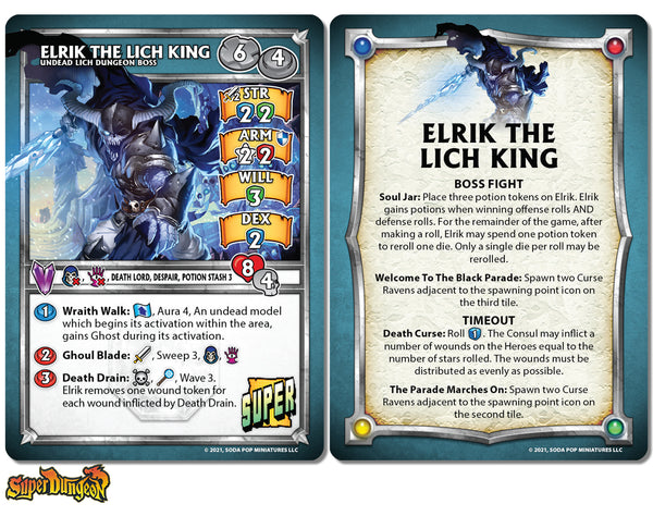 Super Dungeon Elrik The Lich King