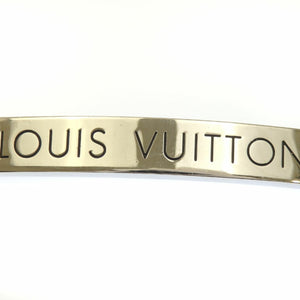 Louis Vuitton LV Space Bracelet Black Metal