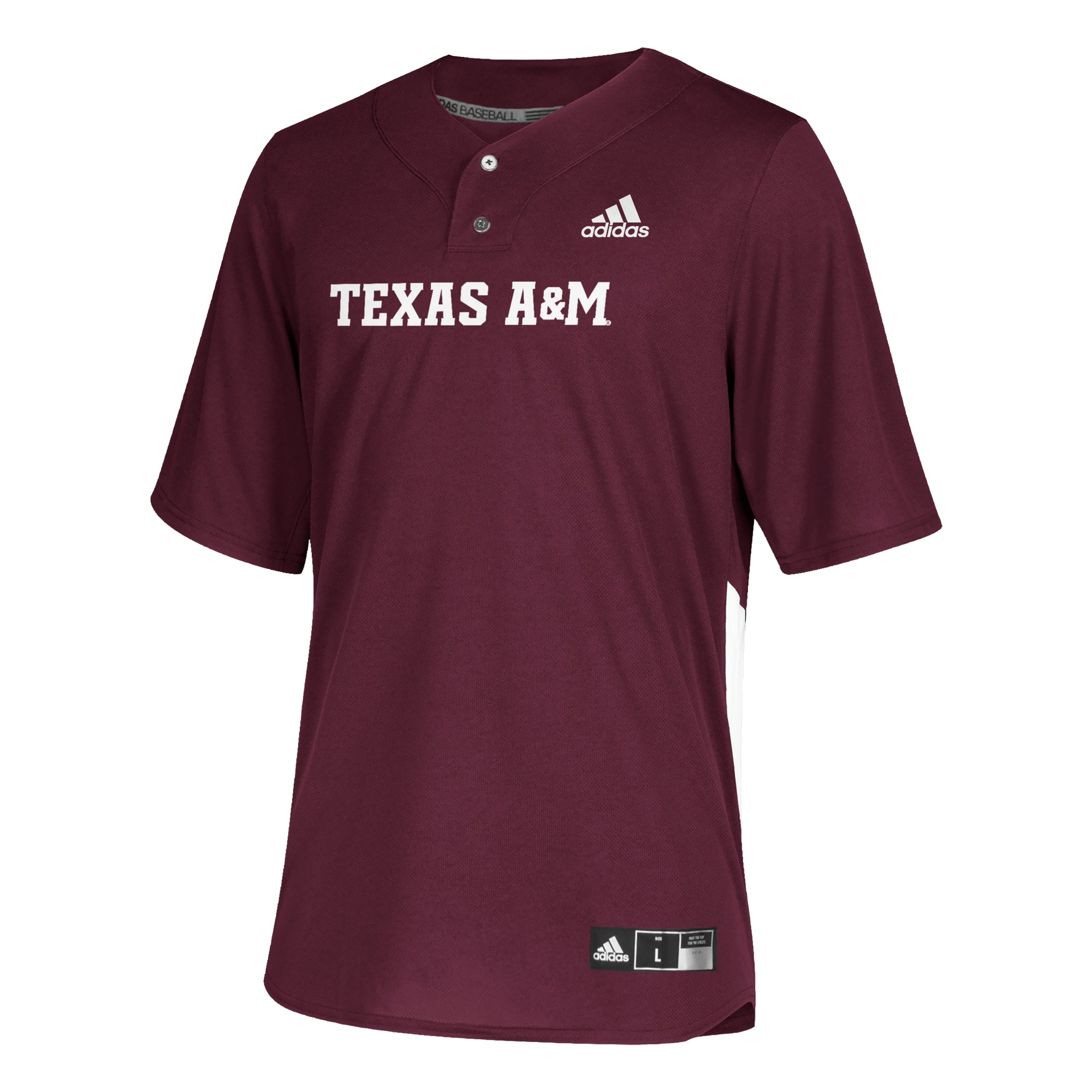 texas a&m baseball jersey adidas