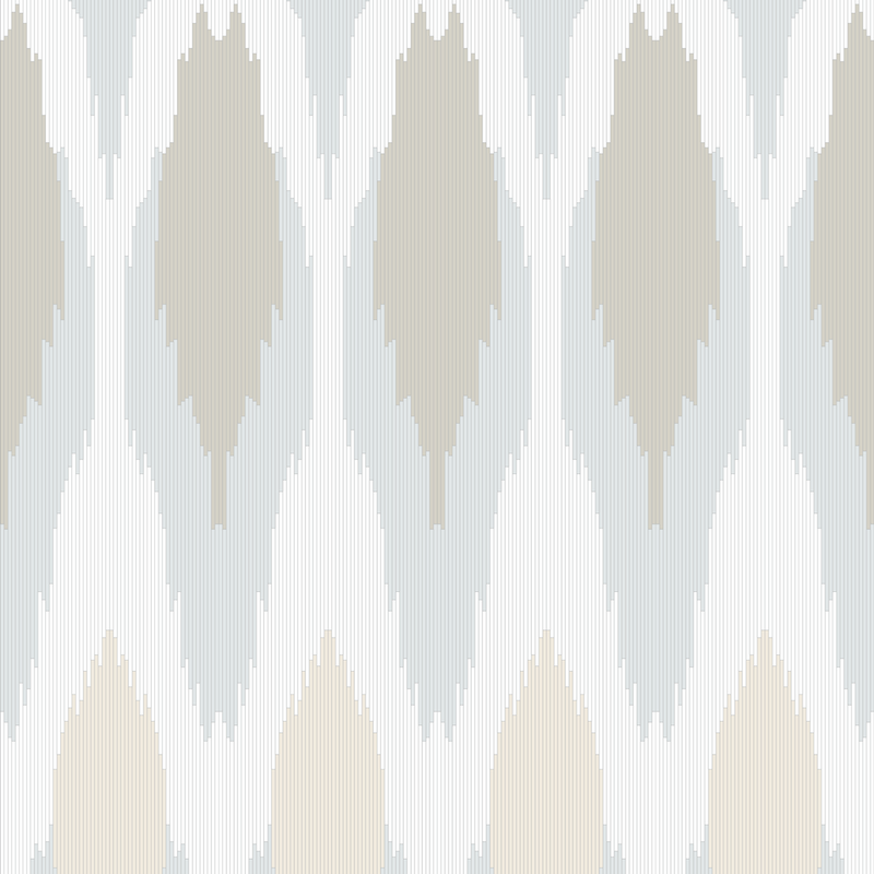 Ikat seamless pattern fashion wallpaper Royalty Free Vector