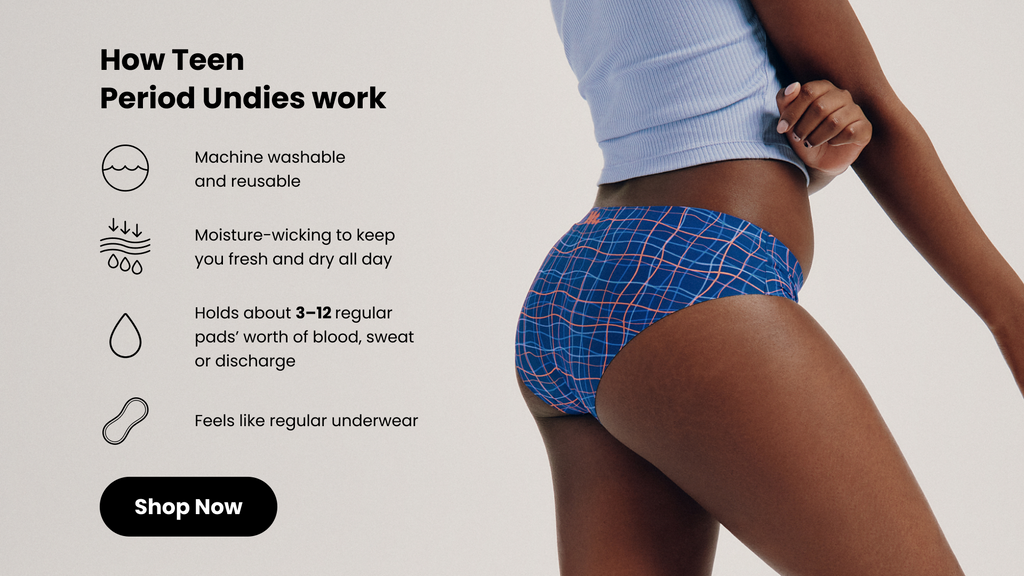 How Does Teen Period Underwear Work?