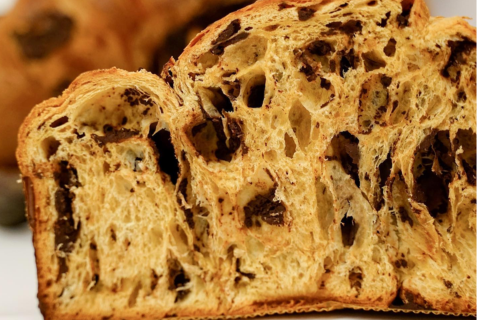 Panettone with Chocolate