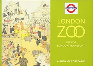 LONDON ZOO:  ART FOR LONDON TRANSPORT - A BOOK OF POSTCARDS