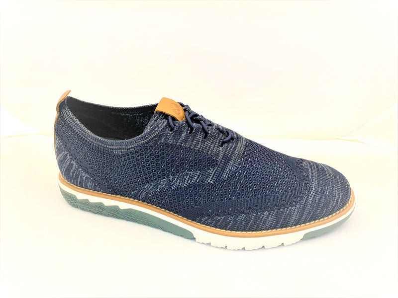 Hush Puppies Navy Blue Mesh Lace-in-Place Sneaker Shoes – San Marko NY