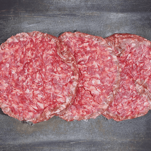 fresh ground bison meat