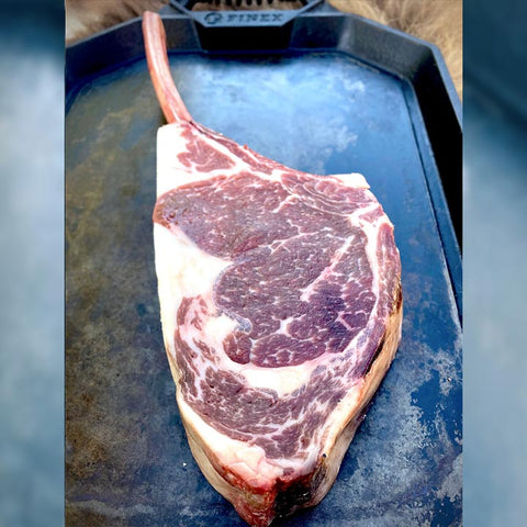 Marinated and Grilled Buffalo Flank Steak with “Caesar” Butter, Morels –  Jackson Hole Buffalo Meat