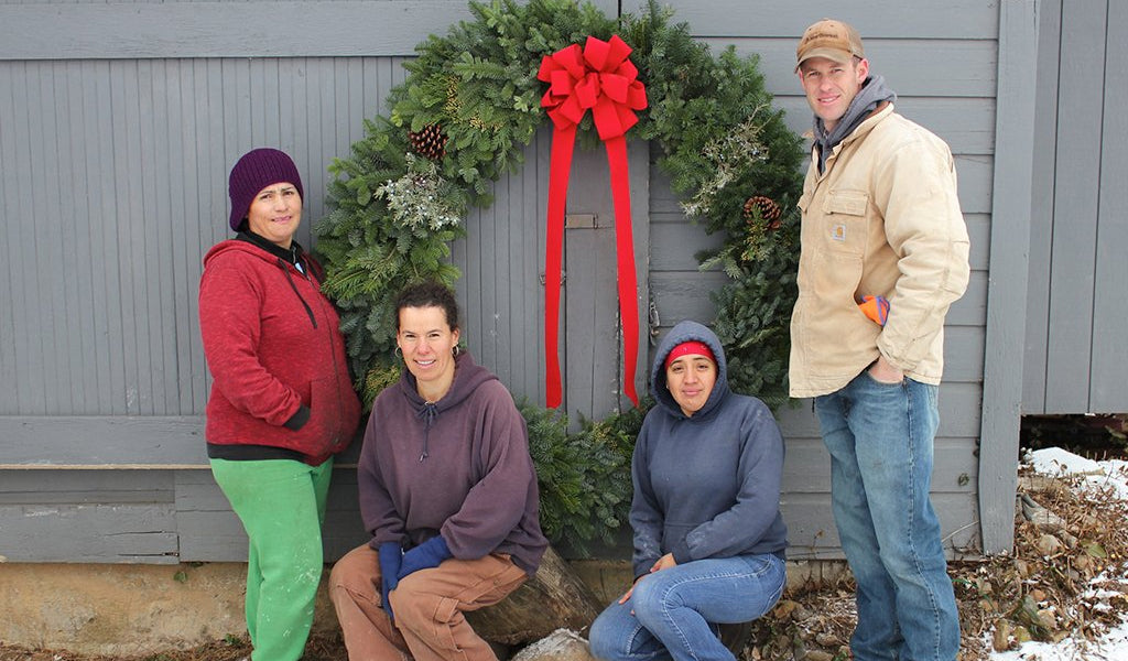 Christmas Wreath Fundraising, Oregon 