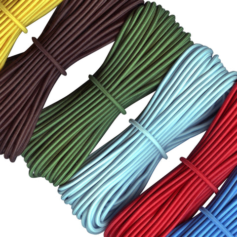 coloured bungee cord