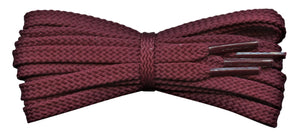 Strong Flat 6 mm Burgundy Shoe Laces 