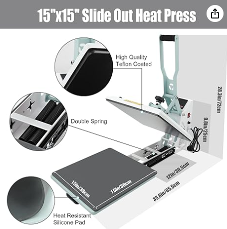 Clamshell Heat Press