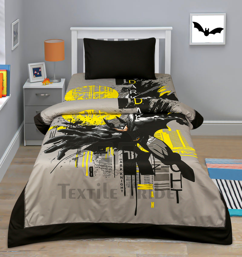 Cartoon Character Bed Sheet - Batman exotic – TextileTribe