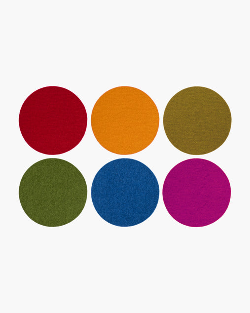 Square Felt Coaster · Navy · Mix & Match from 19 Colors + 3 Shapes 