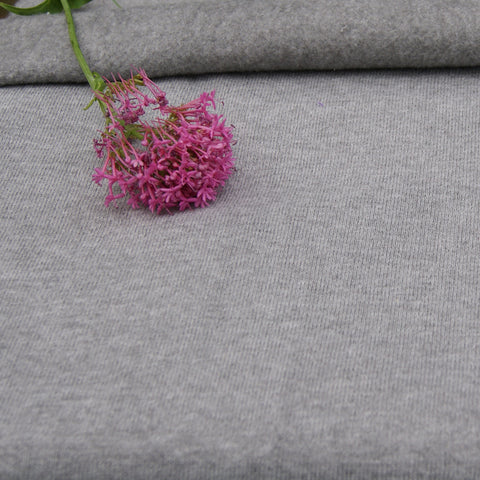 Bamboo Organic Cotton Stretch Fleece Knit Fabric