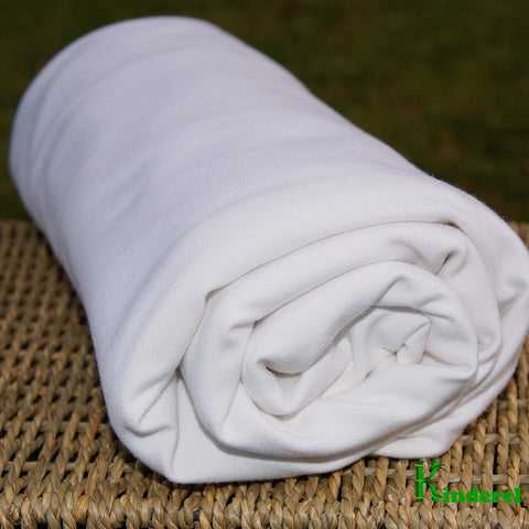 Fabric washed organic cotton hemp french terry natural 15-15.5 oz